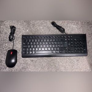 Lenovo Keyboard + Lenovo Mouse Bundle: computer essentials